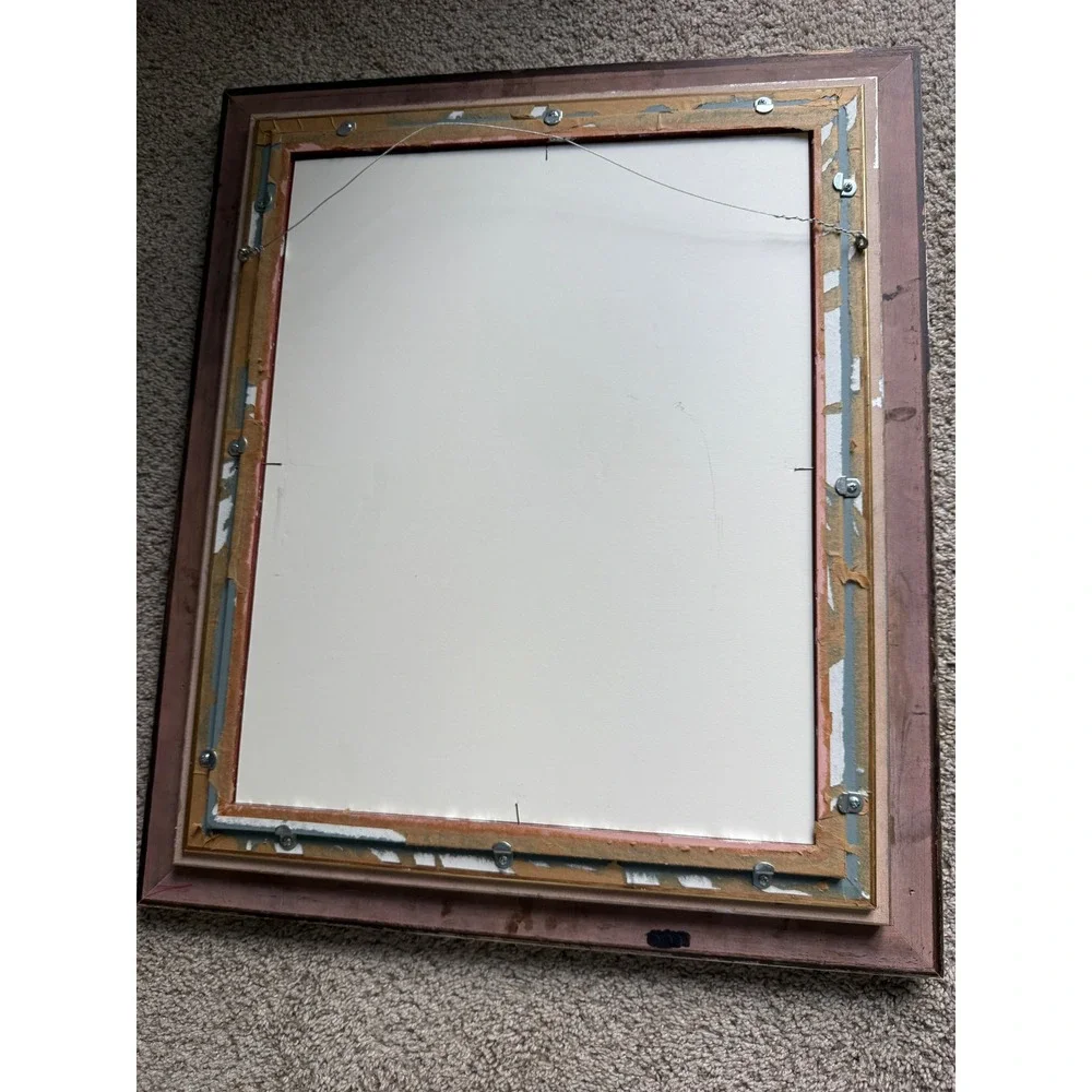 Baroque Ornate Gold Picture Frame 24x28 Large Traditional Wall mirror Decor